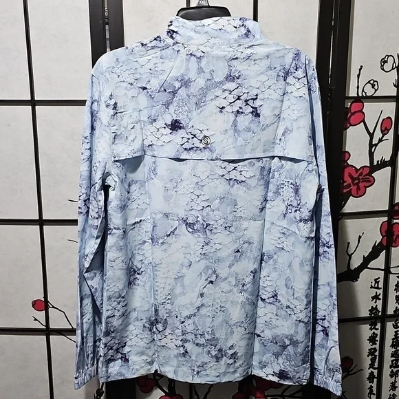 Scales Camo 1/2 Zip Pullover Shirt‎ Size Small NWT - Picture 8 of 9